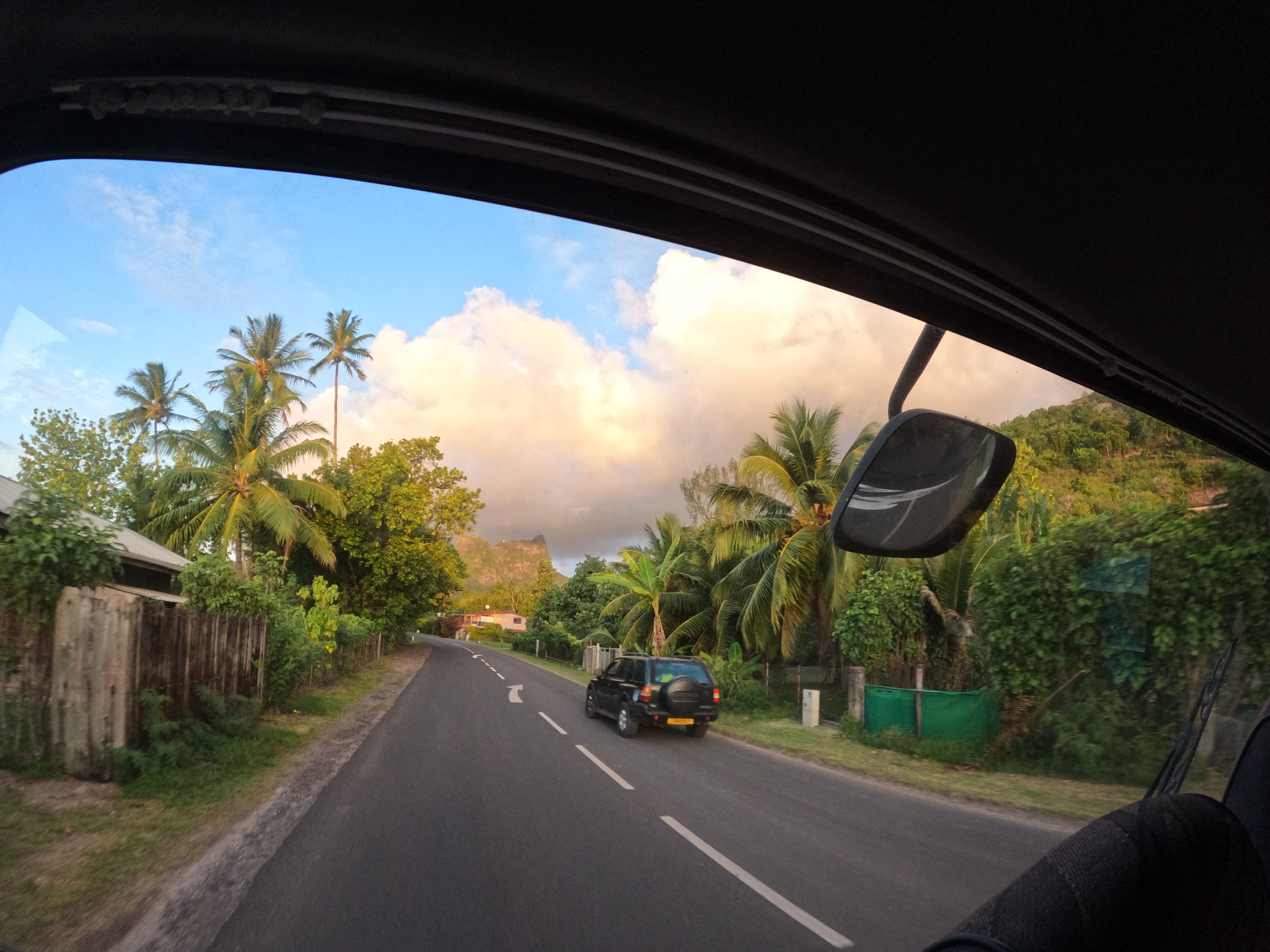 2022 Tahiti Taravao HXP - Day 3 (Devotional, Moorea Jeep Safari, Magic Mountain Overlook, Jam Tasting, Belvedere Lookout, Marae-o-Mahine, Touching Sacred Eels, Fresh Pineapple & Coconut, Making Headbands, Beach Games, Tahitian Dance & Fire Show)